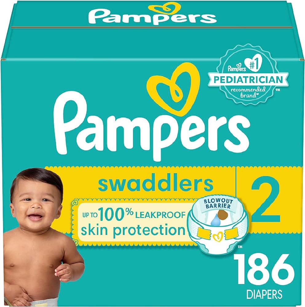 pampers monthly pack size 2