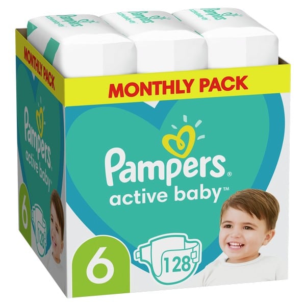 pampers monthly pack