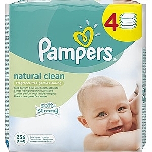 pampers natural clean chusteczki