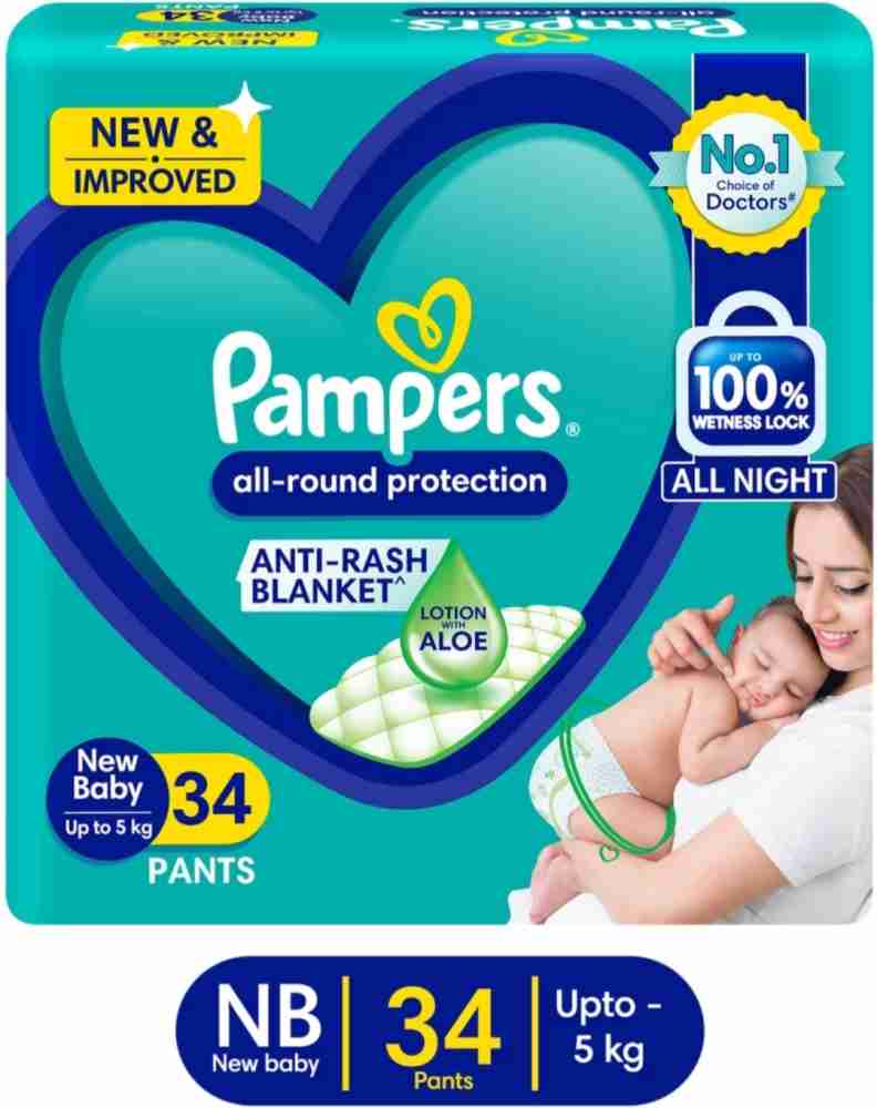 pampers new baby 4 34 szt