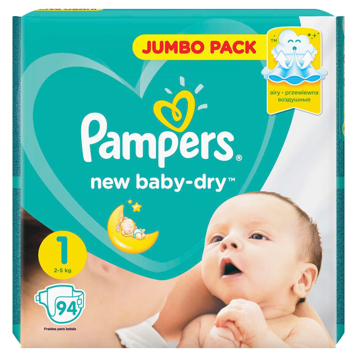 pampers new baby dry biedronka