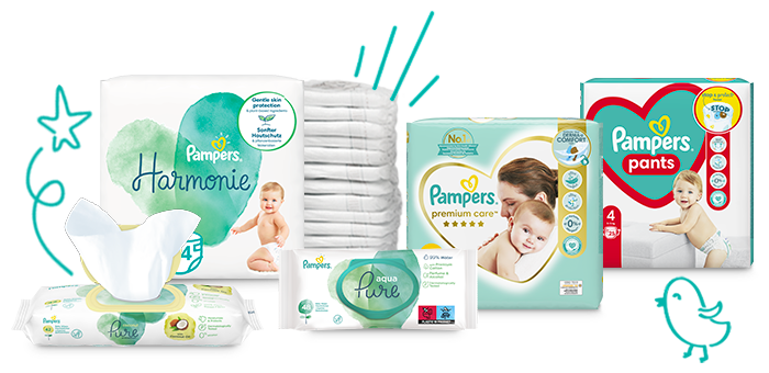 pampers noworodem