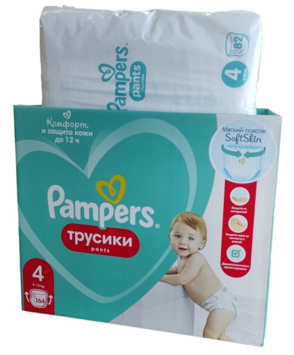 pampers pants 4 164 szt