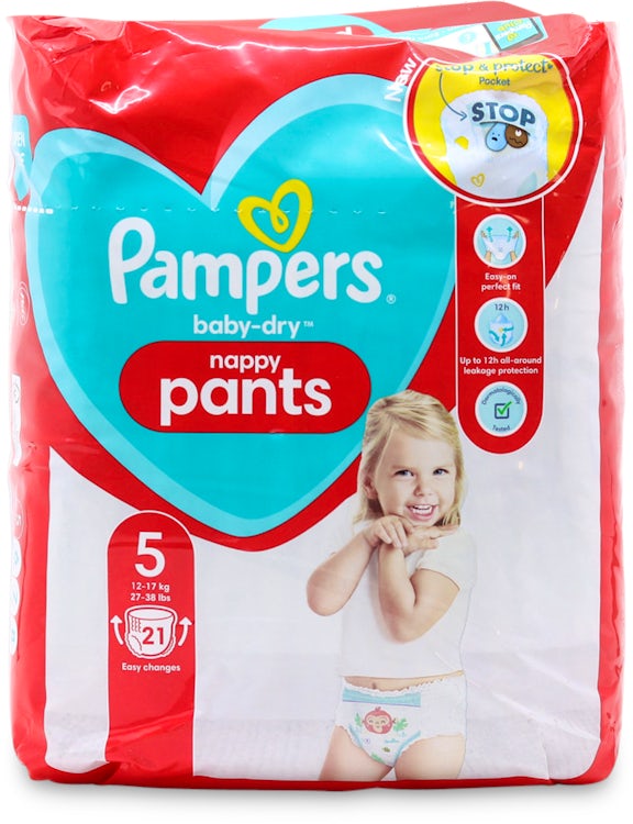 pampers pants 5 po co pasek