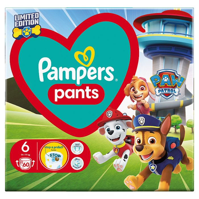 pampers pants 6os jakiego wieku