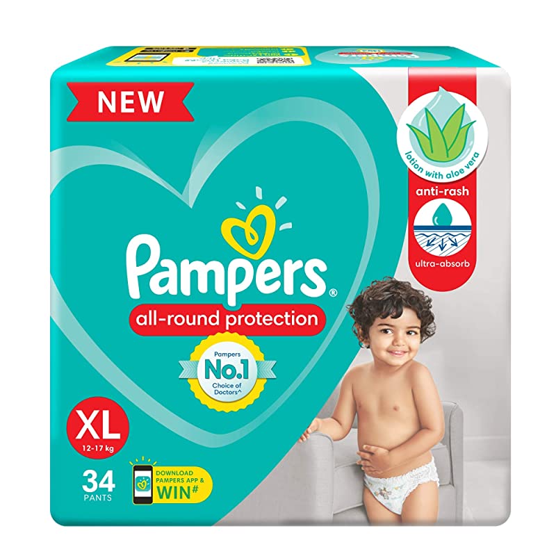 pampers pants extra large