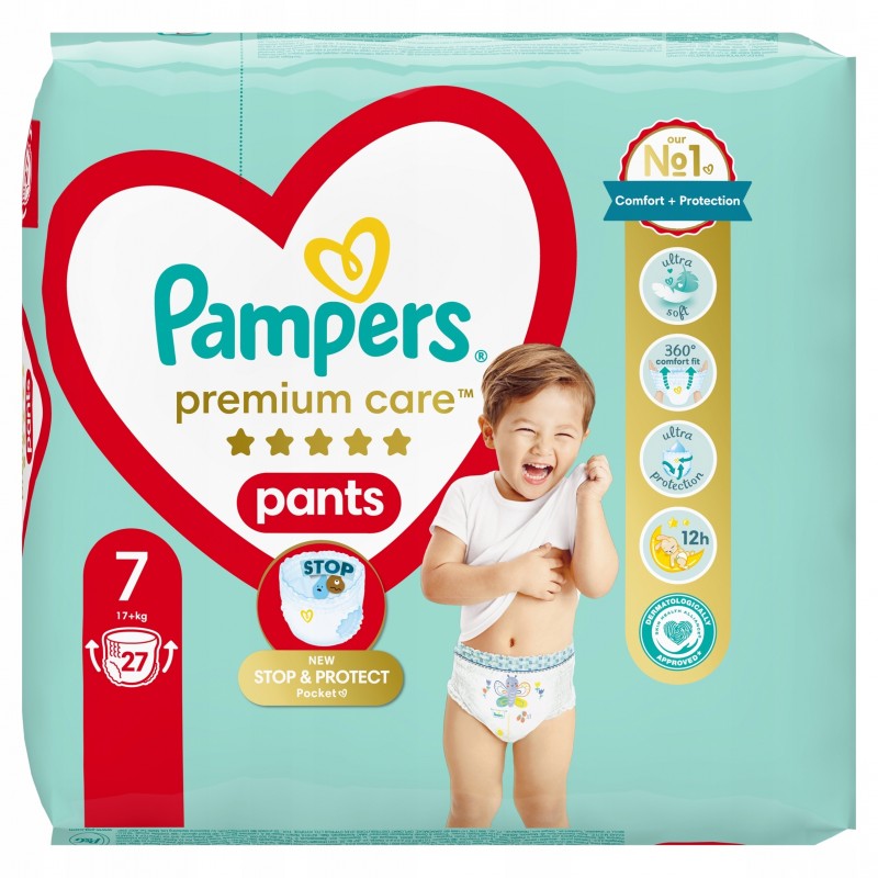 pampers pants pieluchomajtki 7 17+ kg