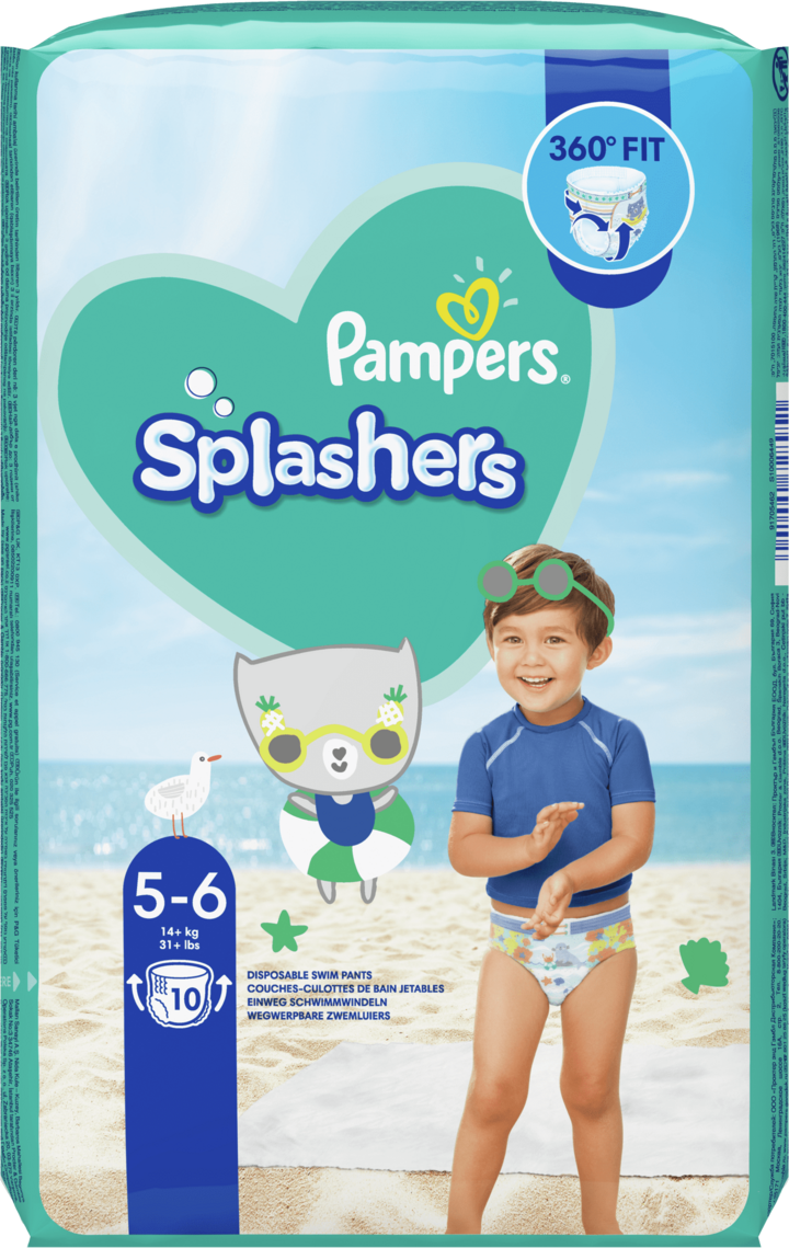 pampers pieluchy do plywania 5 6