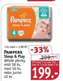 pampers play and sleep cena rossmann