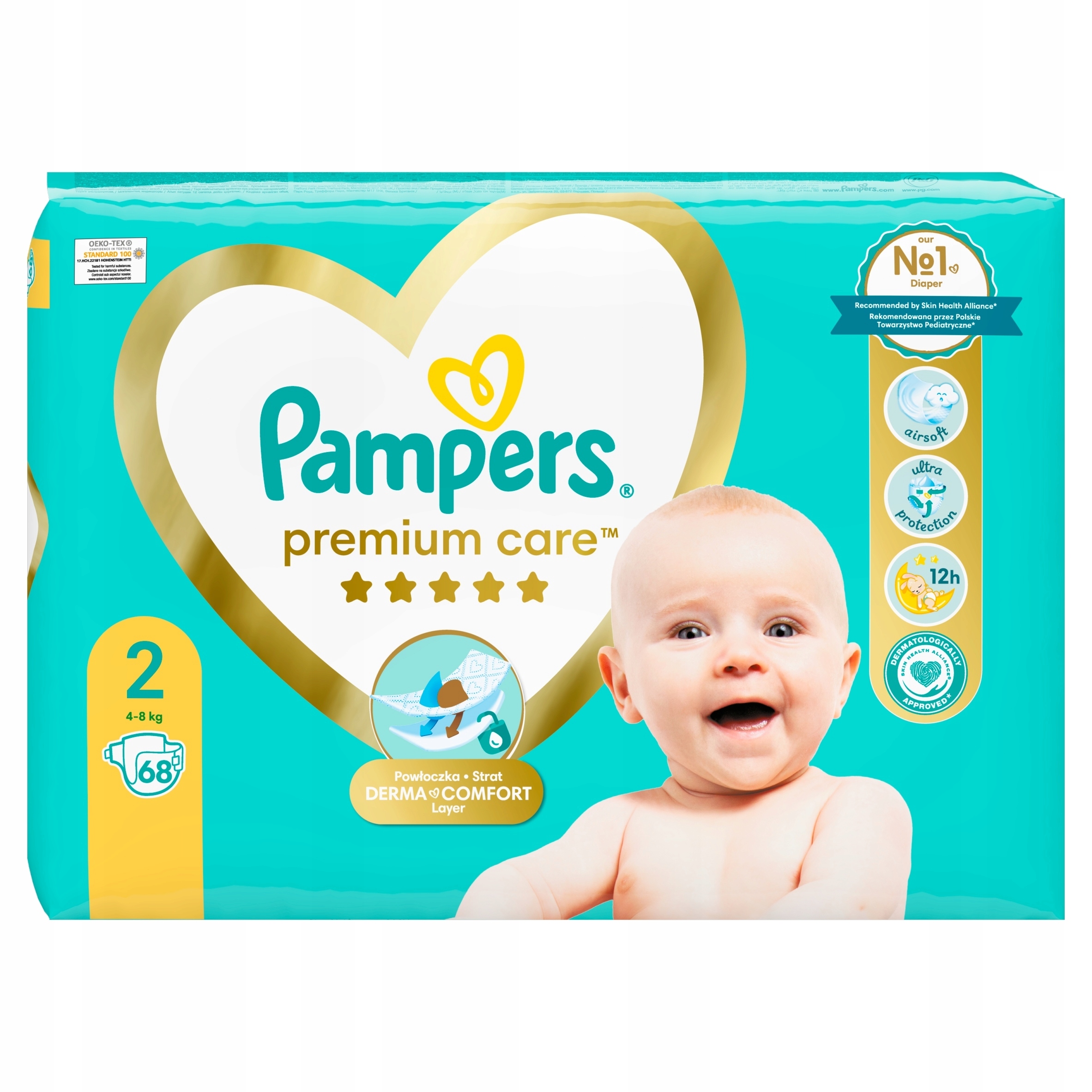pampers premium care 2 60 szt