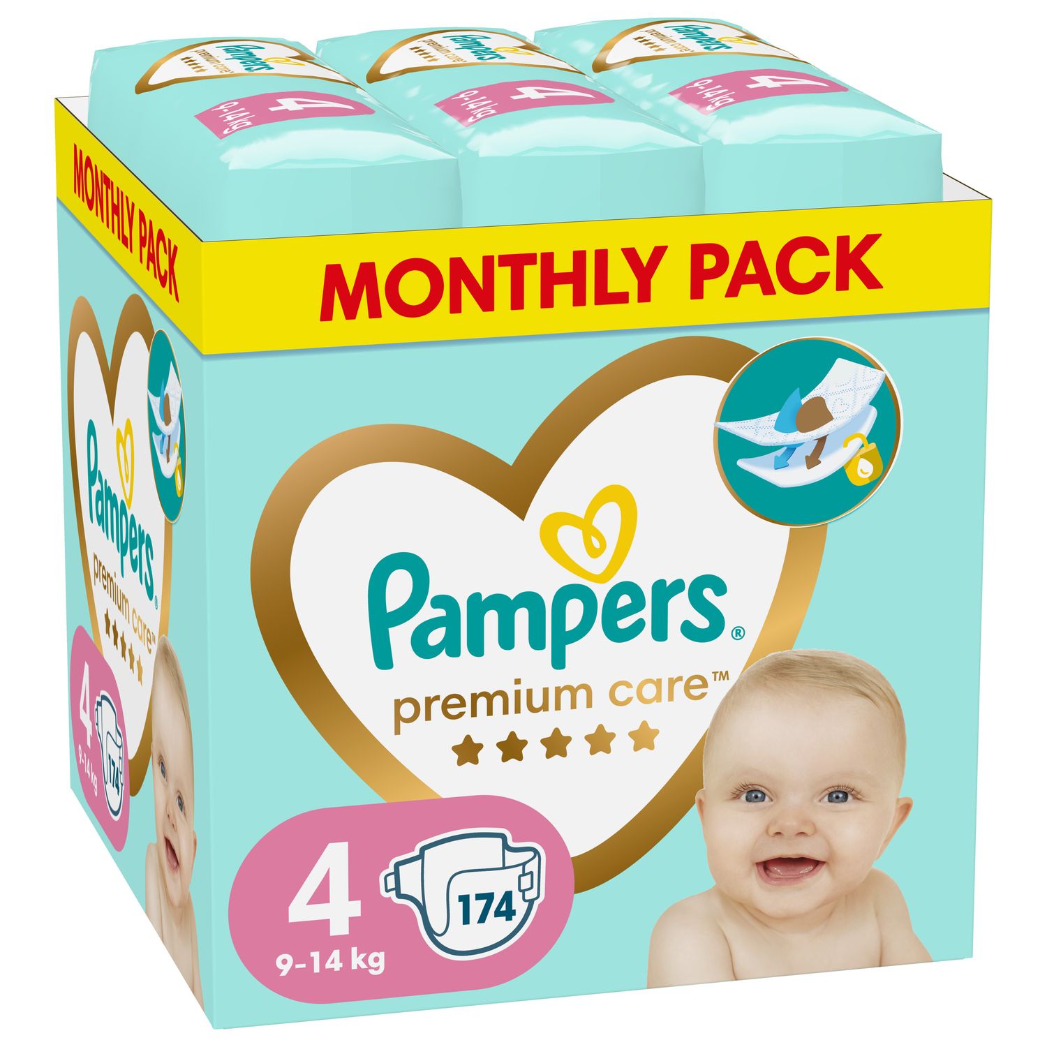 pampers premium care 4 ceny