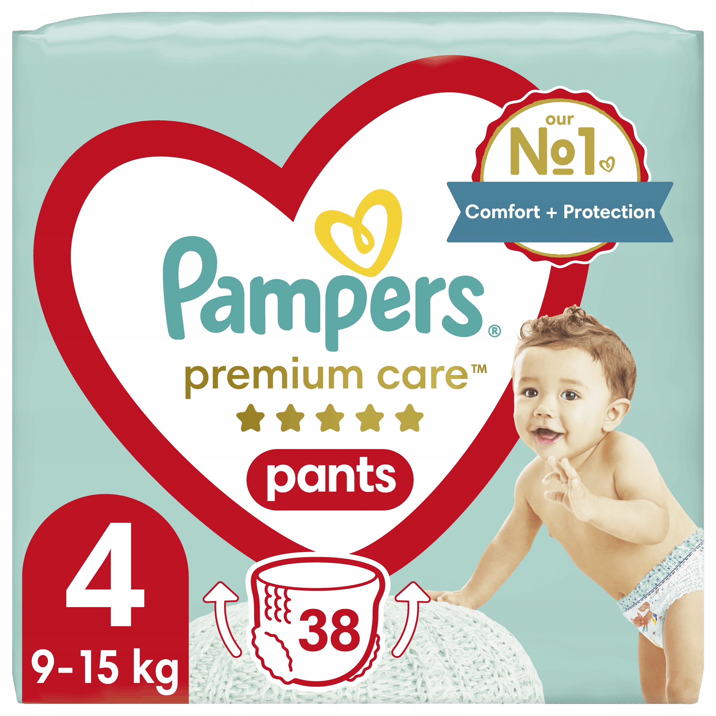 pampers premium care 4 pants ceny