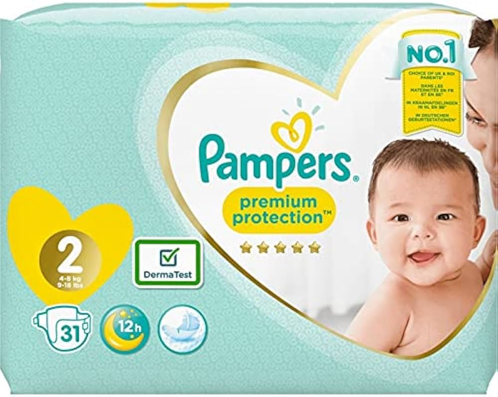 pampers premium protection 4 8