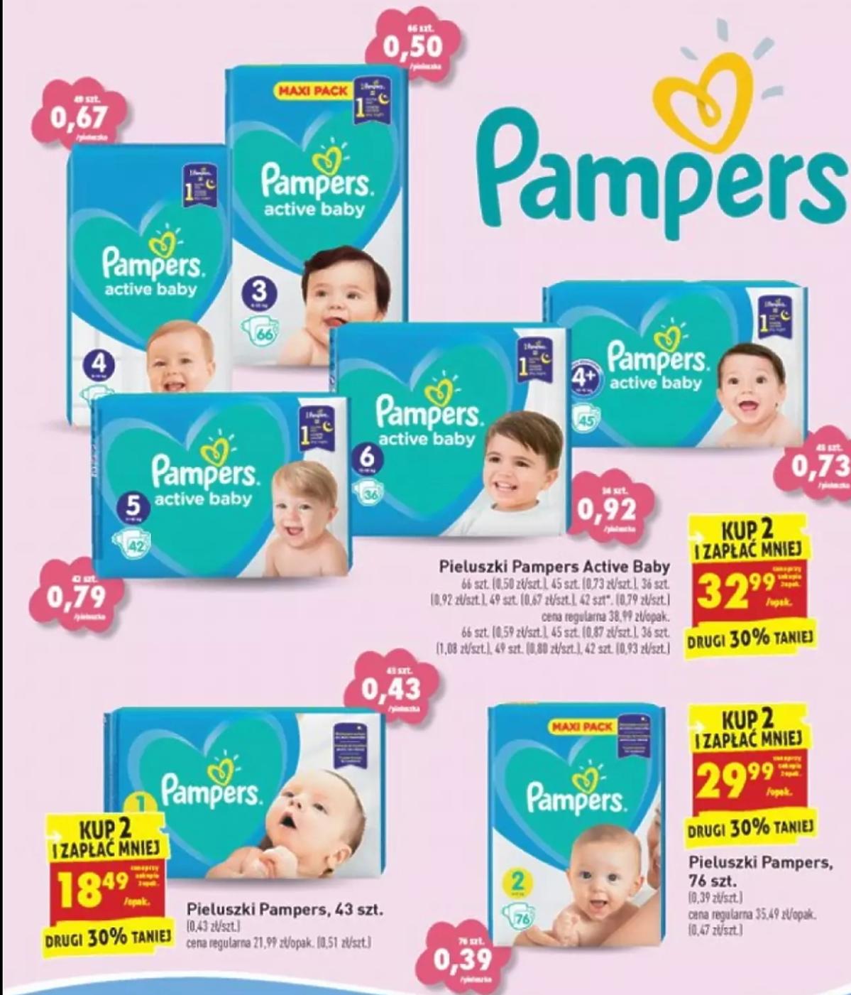 pampers promocja gdzie najtaniej