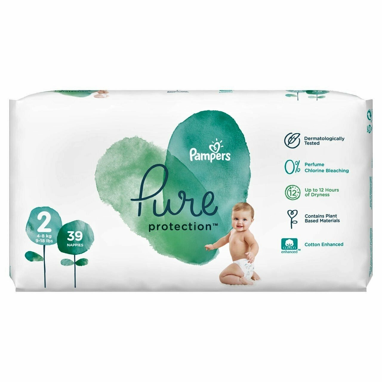 pampers pure protection 4-8 kg