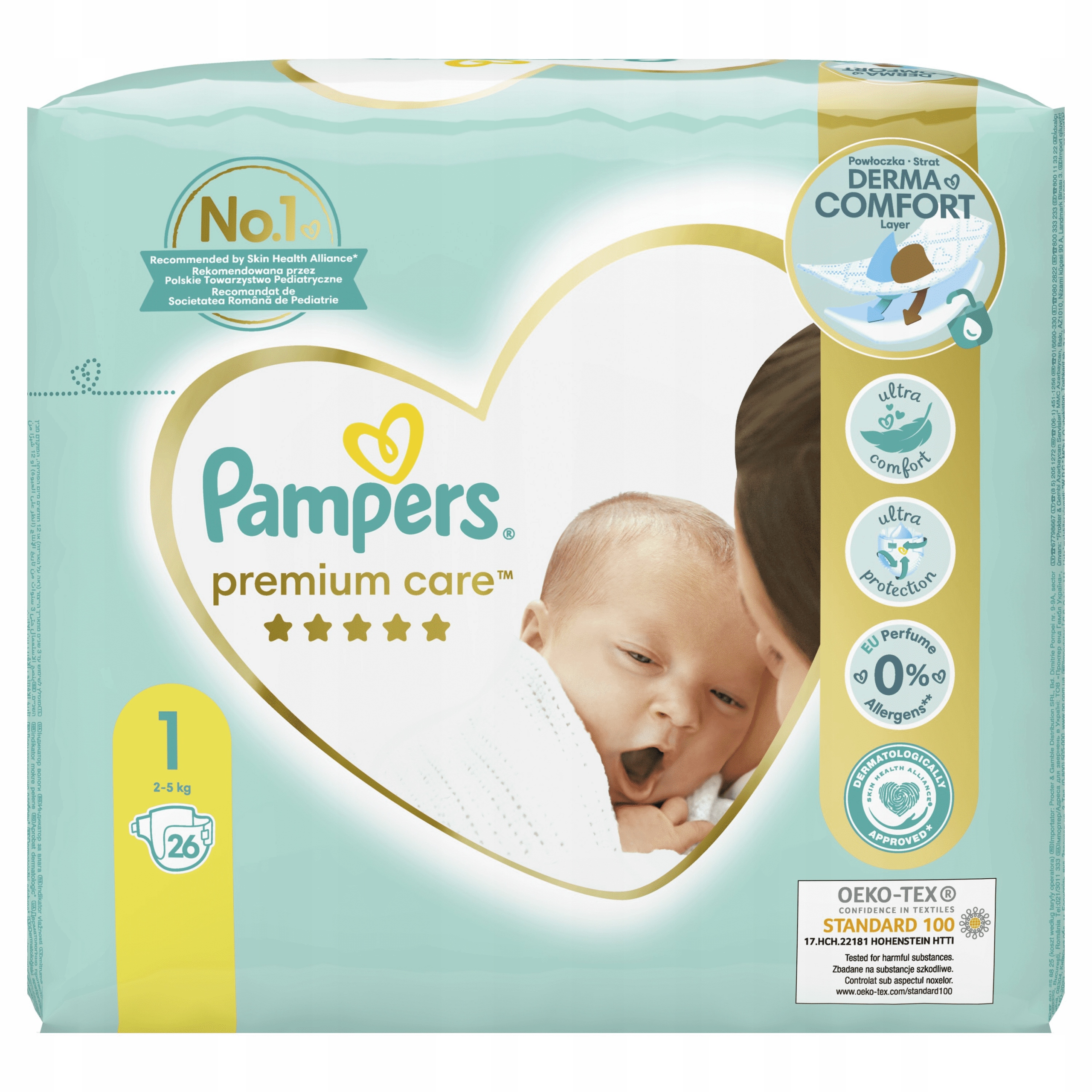 pampers rozmiar 1 a 2