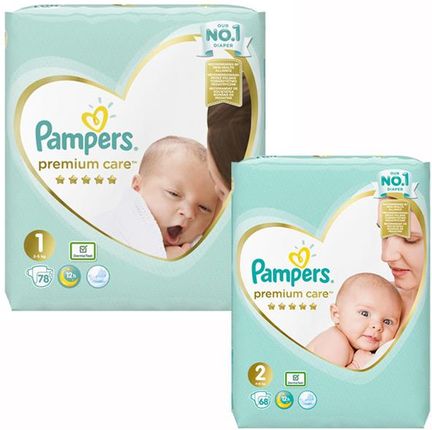 pampers rozmiar 1 a 2