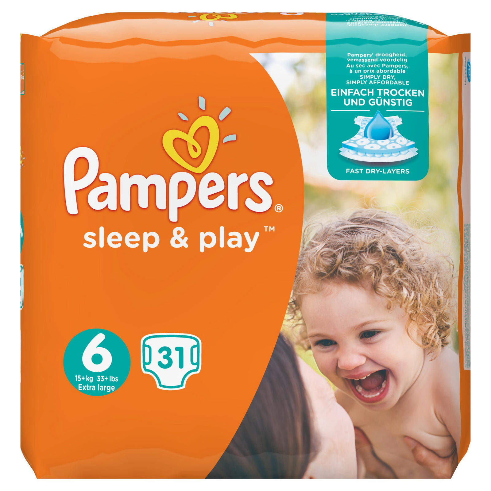 pampers sleep and