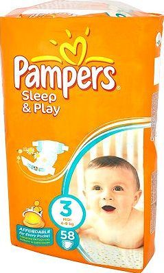 pampers sleep&play pieluchy 3 midi