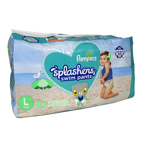 pampers splashers 10