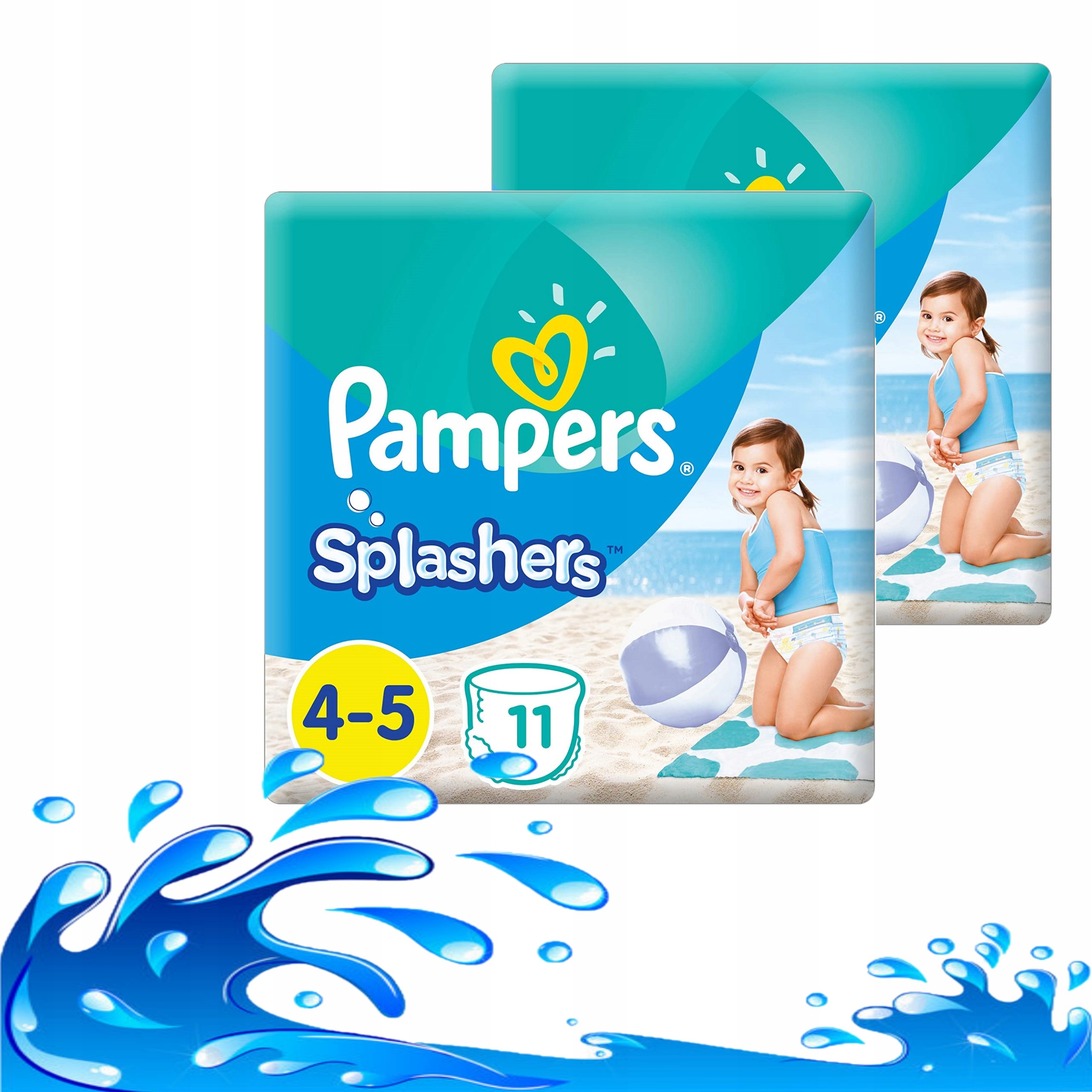 pampers splashers 4-5 allegro