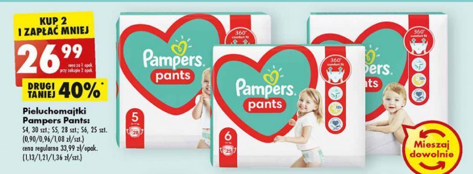 pants pampers 5 biedronka