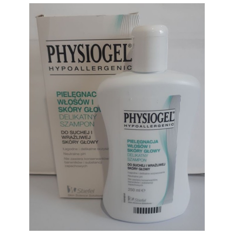 physiogel szampon do suchej skóry głowy