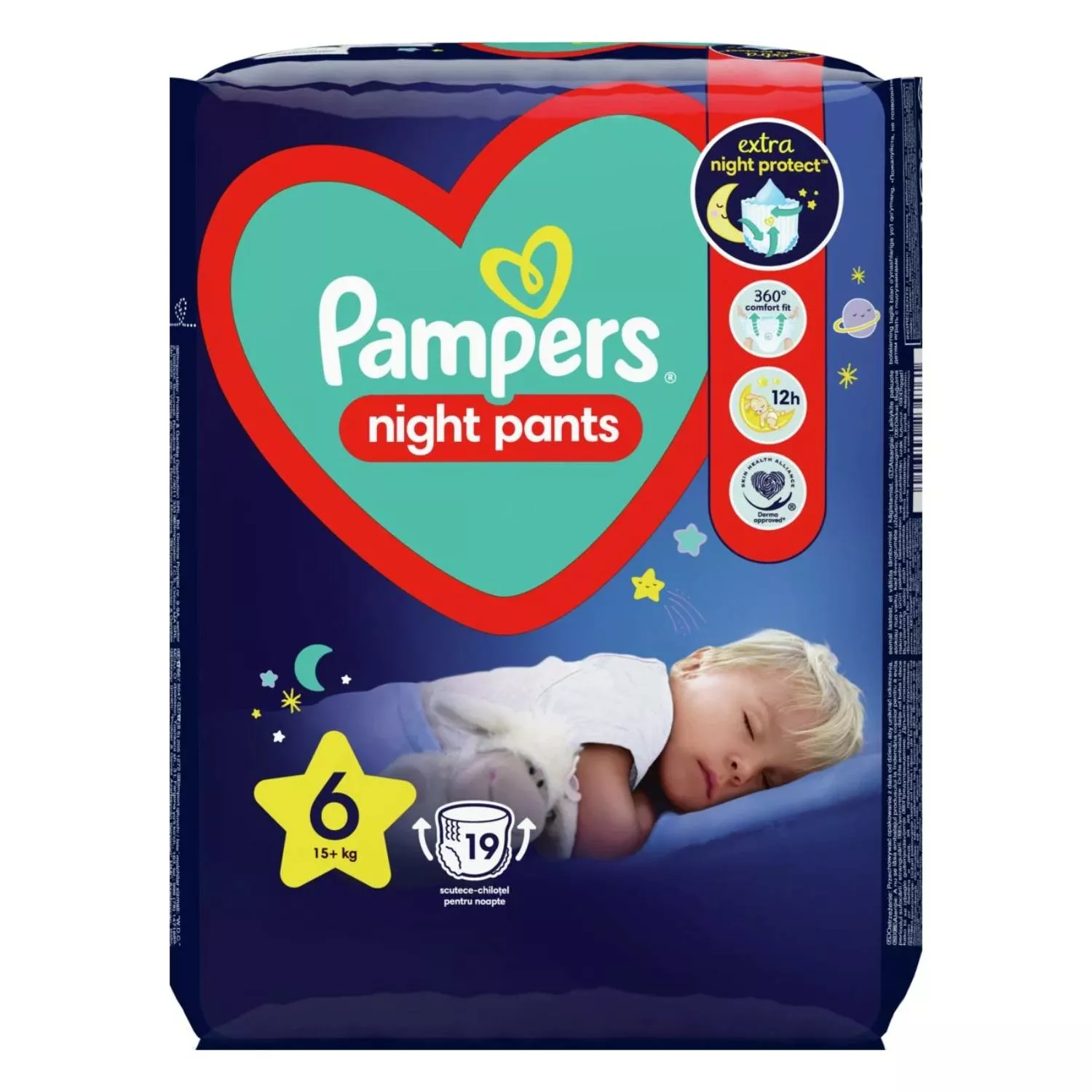 pieluchomajtki pampers 20 sztuk