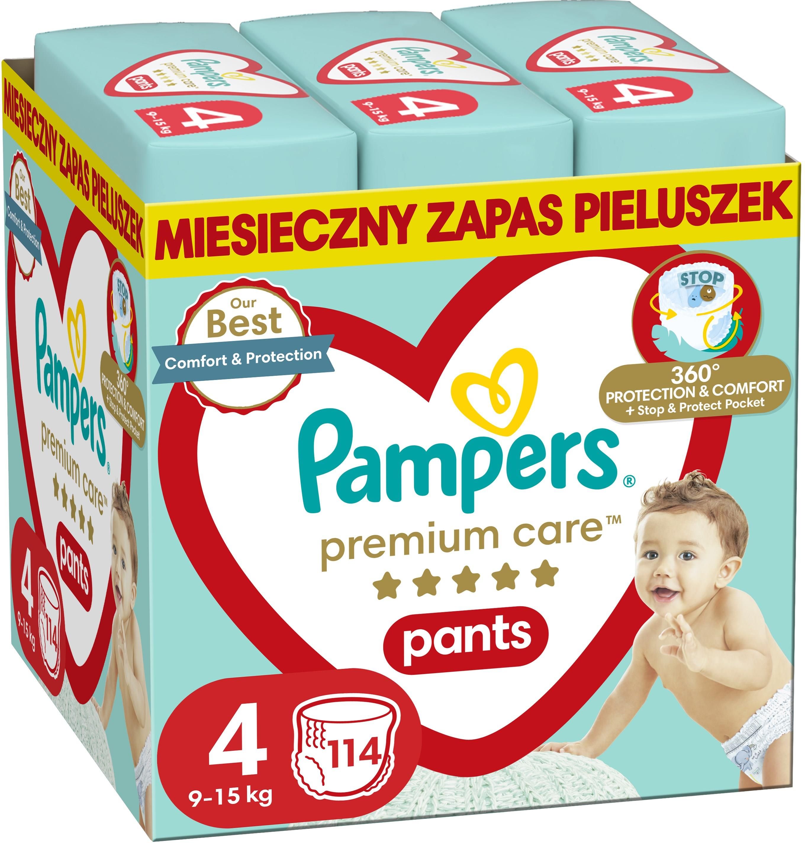 pieluchomajtki pampers 4 premium care