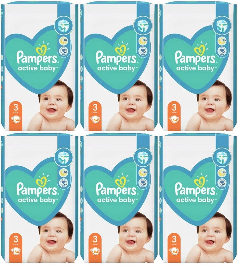 pieluchy pampers 3 midi