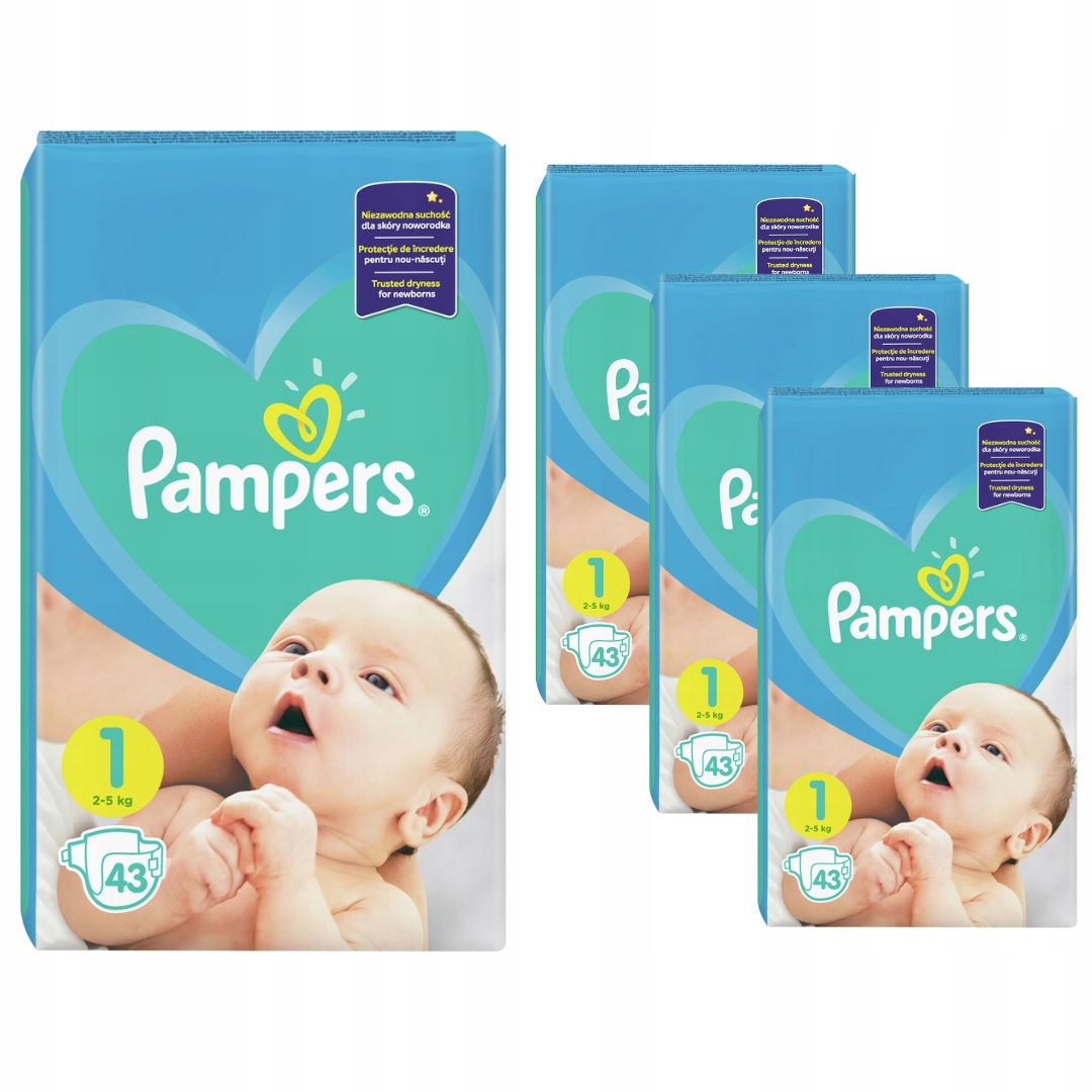 pieluchy pampers new baby