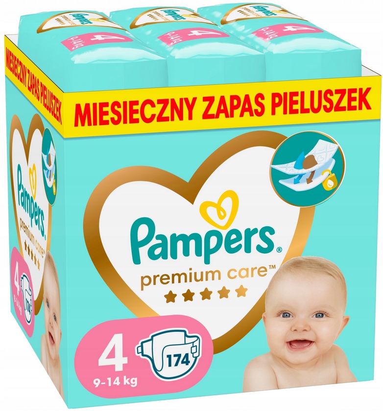 pieluchy pampers premium care 4 dla chłopaka