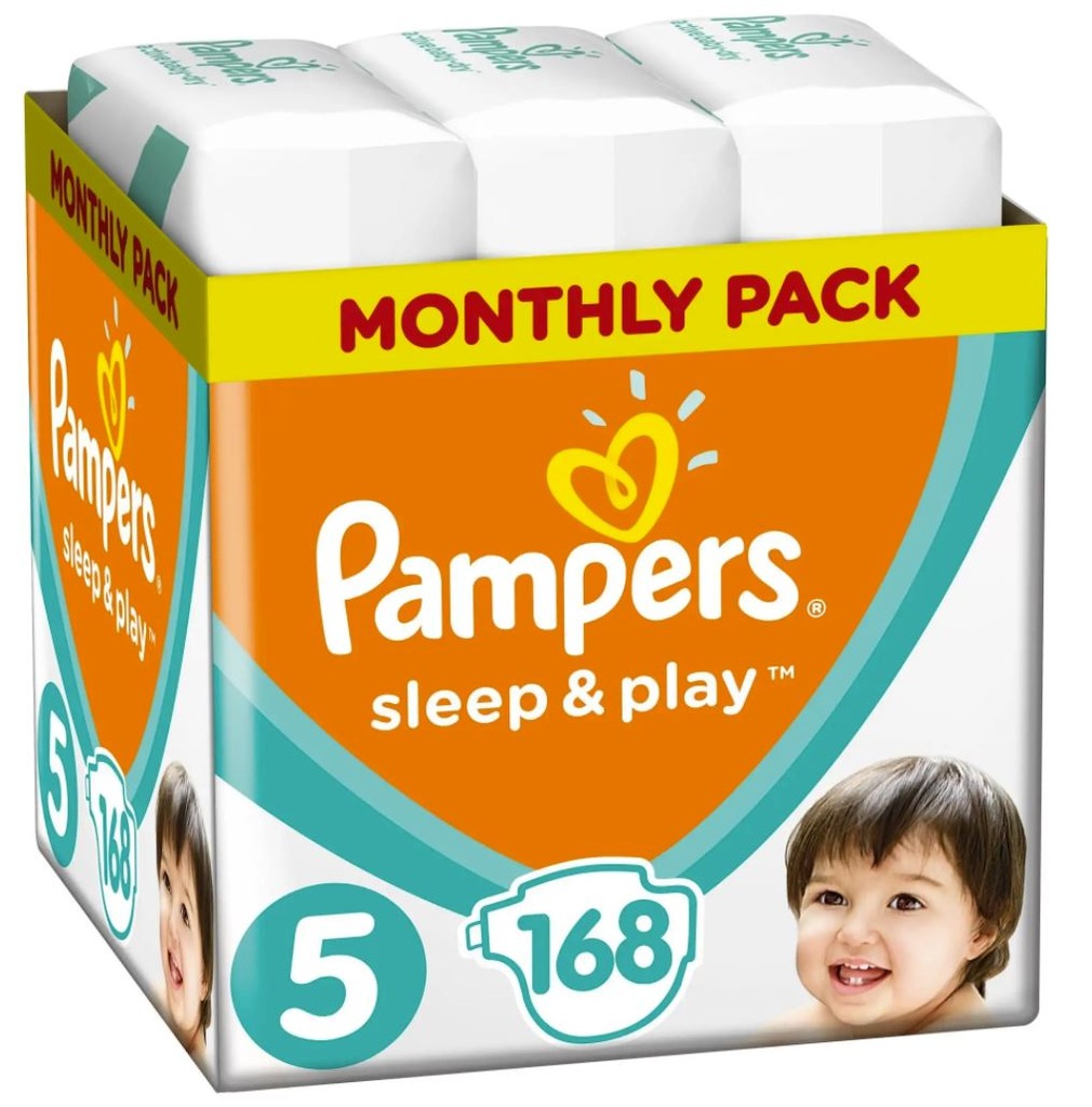 pieluchy pampers sleep and play 5 junior