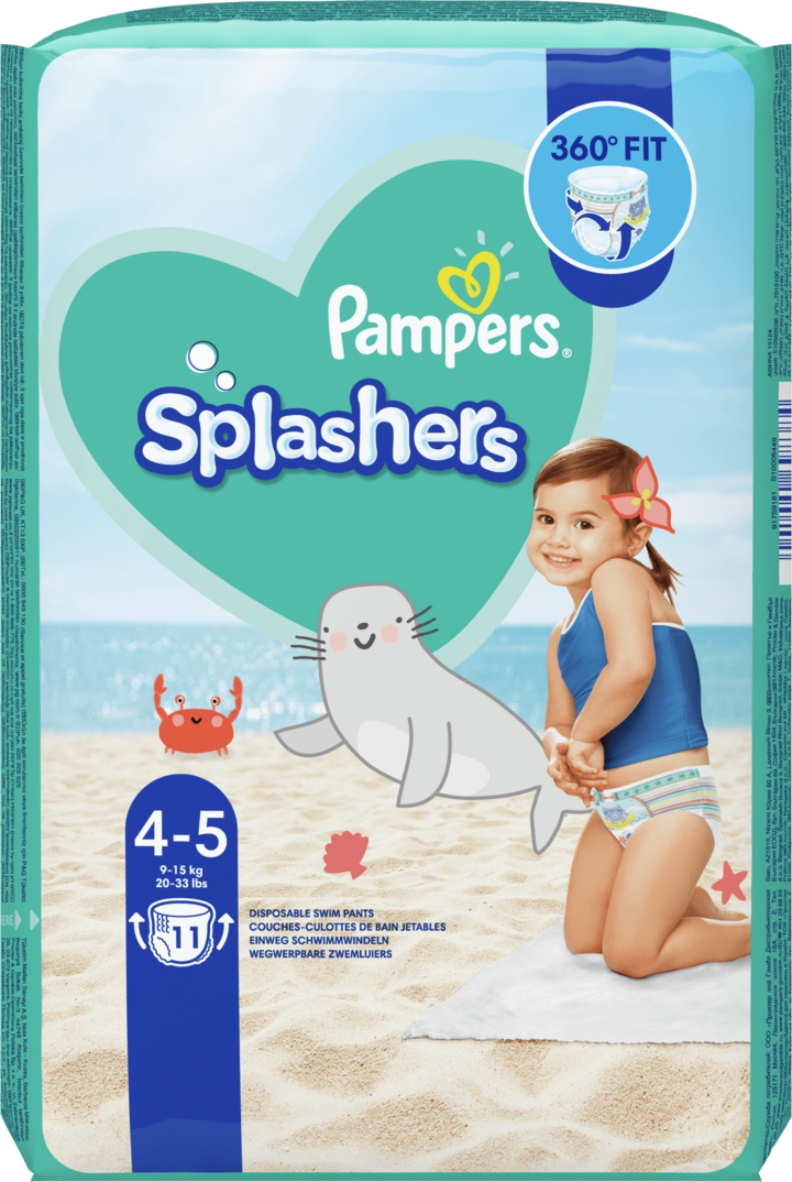 pieluchy pampers splashers