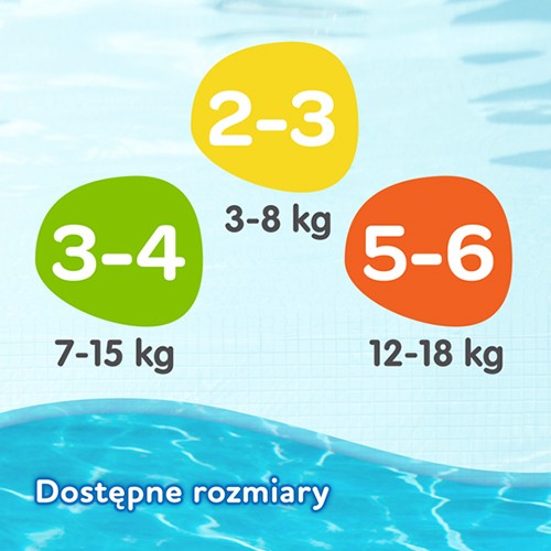 pieluszki huggies little swimmers 2 3 do 8 kg