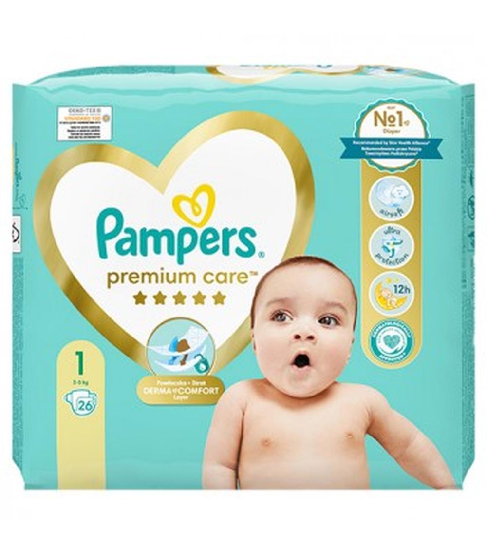 pieluszki pampers premium care new born