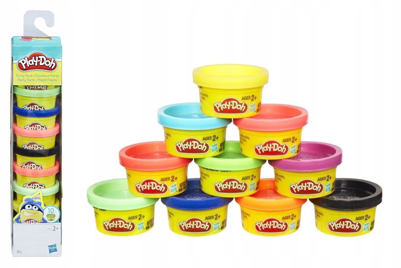 PlayDoh 22037 Zestaw plasteliny 10 szt.