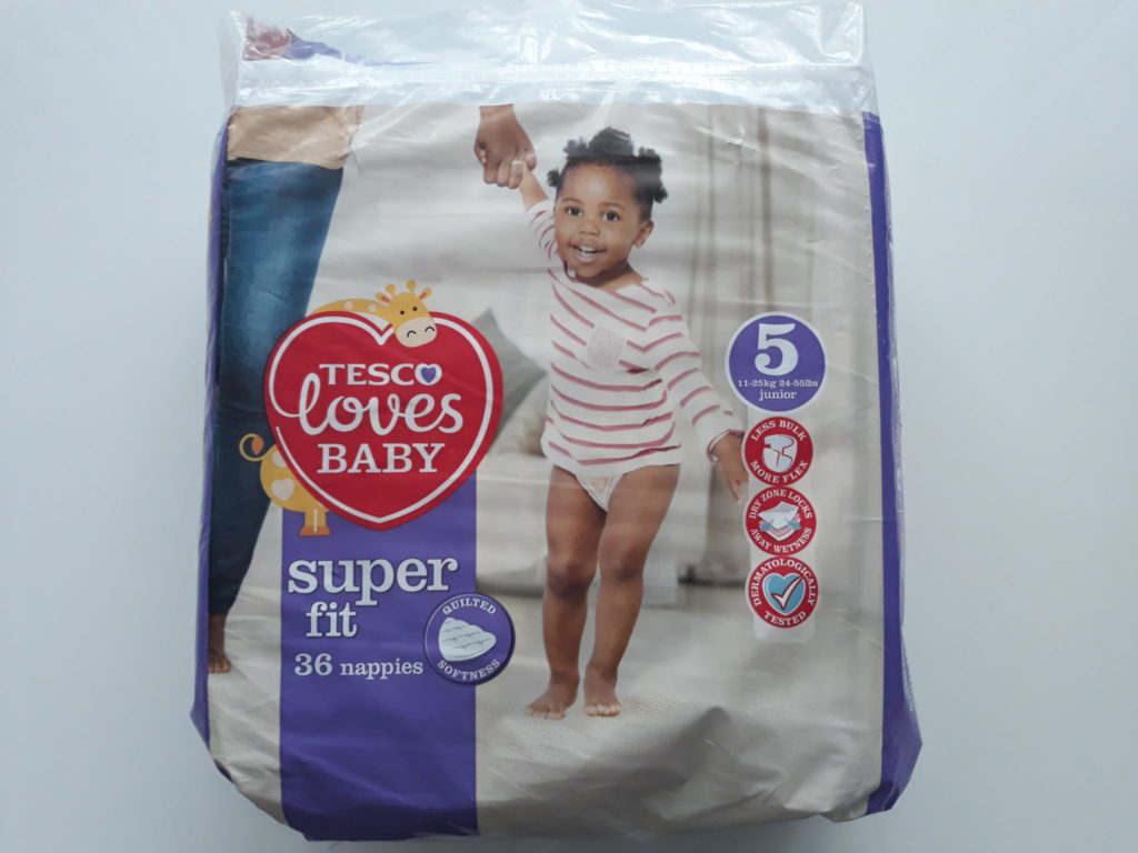poeluchy pampers 5 tesco