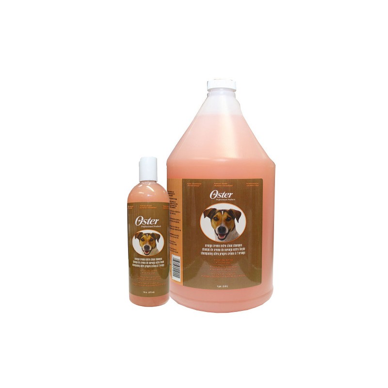profesjonalny szampon w pomarańczowym opakowaniu