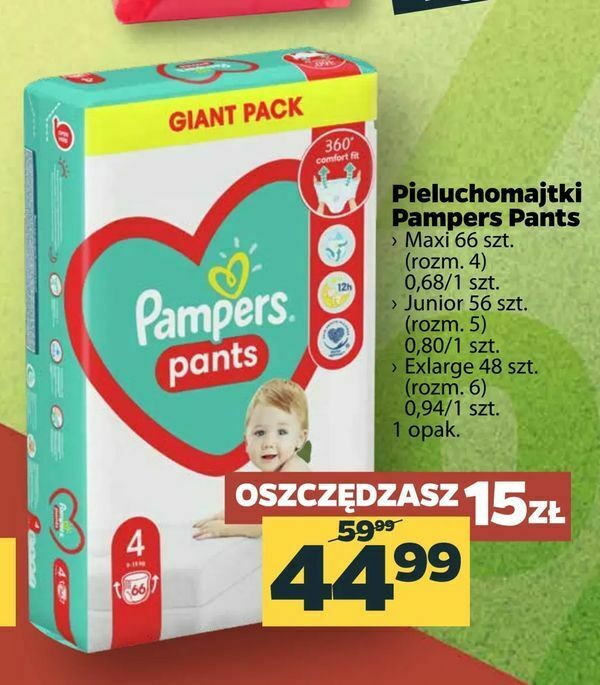 promocja pampers 5