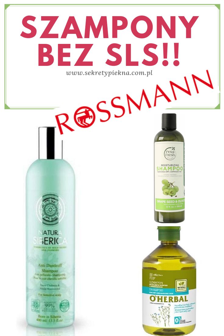 prosty szampon bez sls rossmann