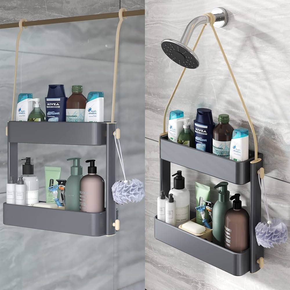 półka pod prysznic na szampon i golarkę