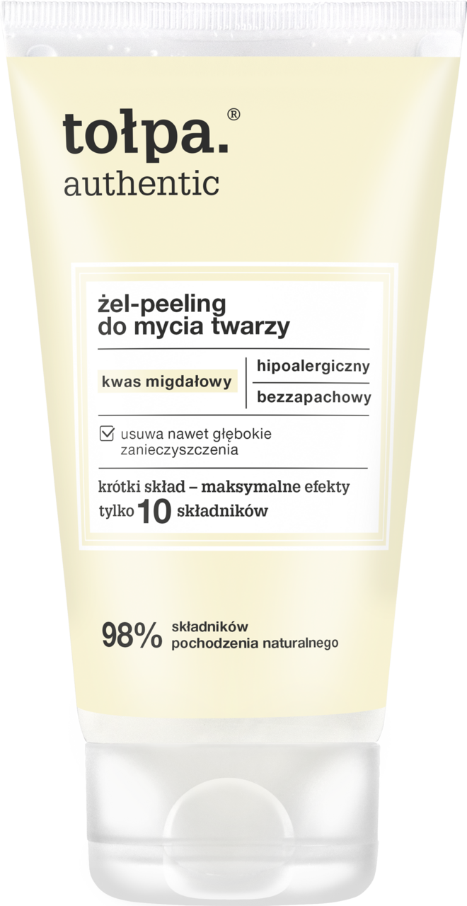 płyn do mycia twarzy peeling