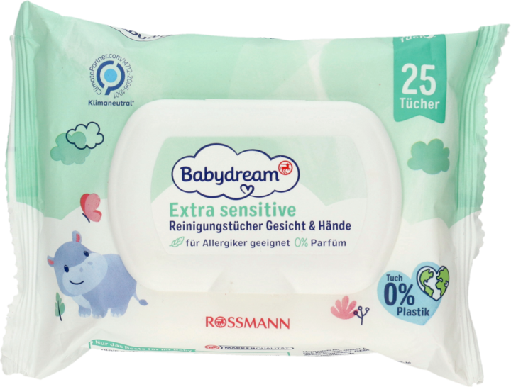 rossmann sensitive chusteczki nawilżane rumiankowe