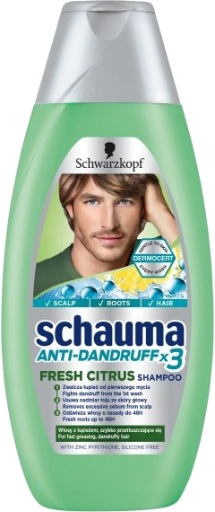 schauma lemongrass szampon dla mężczyzn wizaż