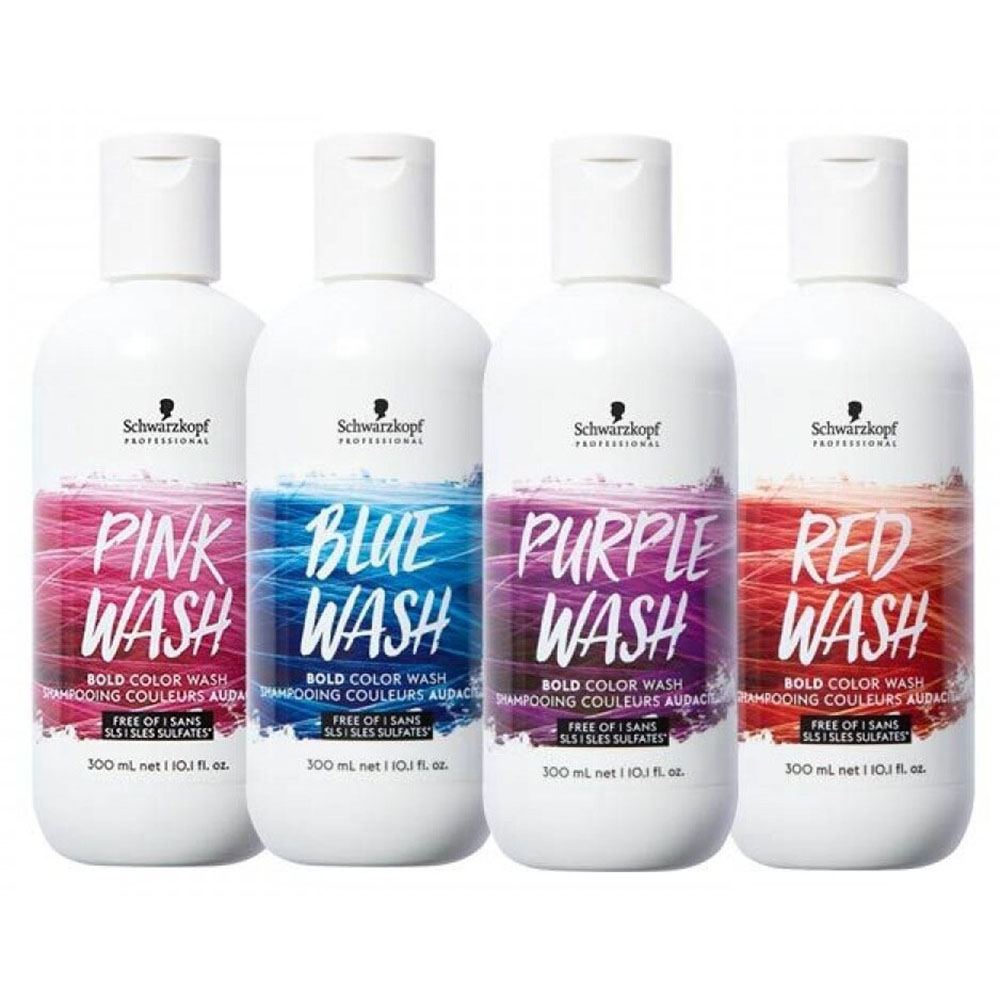 schwarzkopf bold color wash szampon koloryzujący różowy