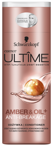 schwarzkopf essence ultime amber & oil+ anti-breakage odżywka do włosów