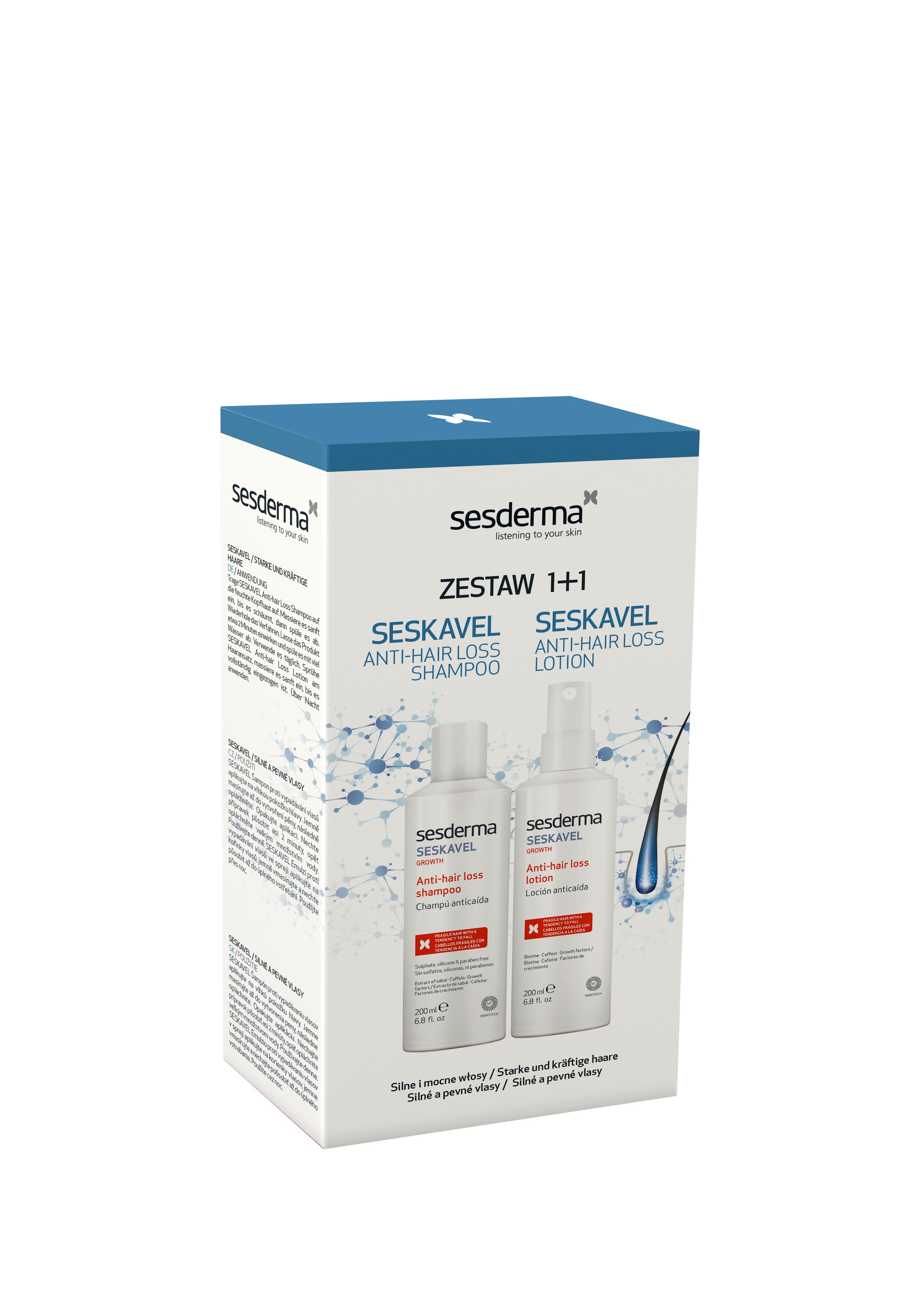 sesderma seskavel anti-hair loss szampon