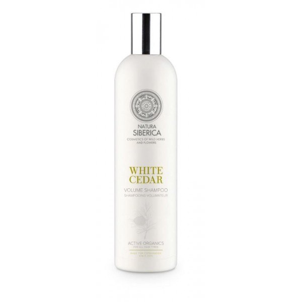 siberica szampon zwiększający objętość biały cedr