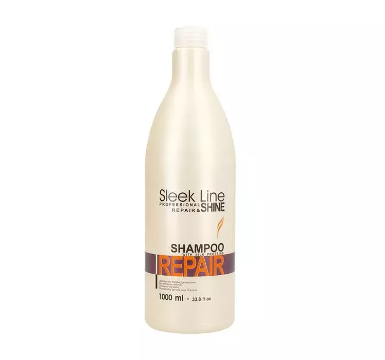 stapiz sleek line szampon z jedwabiem 1000ml roosman